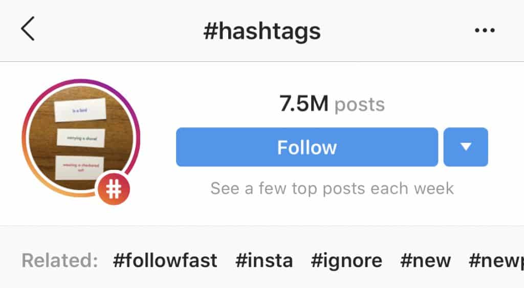 When To Use Art Hashtags on Instagram, you will be surprised 3 hashtags image