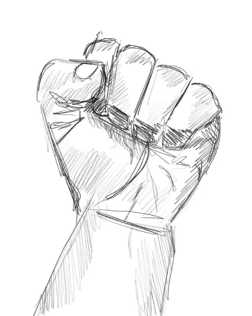 Easy step to Draw a Fist  YouTube