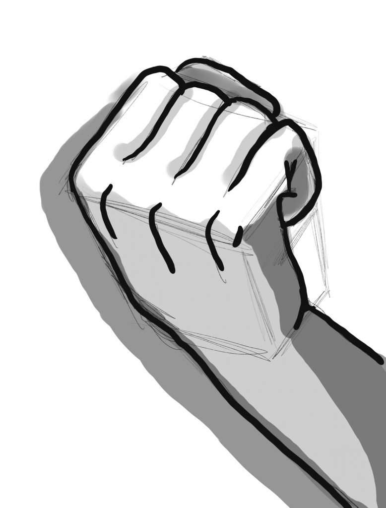 How to Draw a Clenched Fist  Easy Drawing Tutorial For Kids