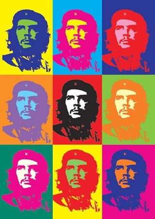 What is focal point art and why it’s important to have a focal point 3 22Che Guevara 1962 Andy Warhol Poster22 by Podknox is marked with CC BY 2.0