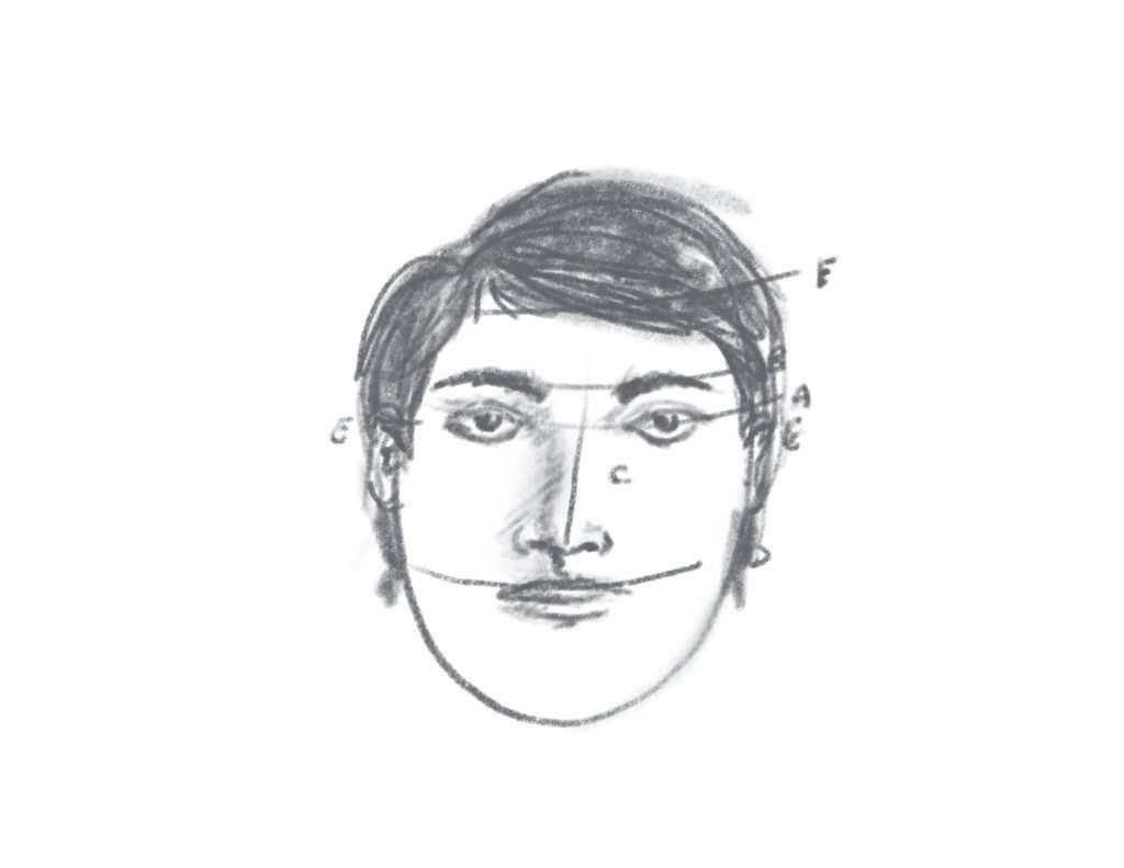 How To Sketch A Face For Beginners in 9 Easy Steps 19 How to sketch a face step 8 hair
