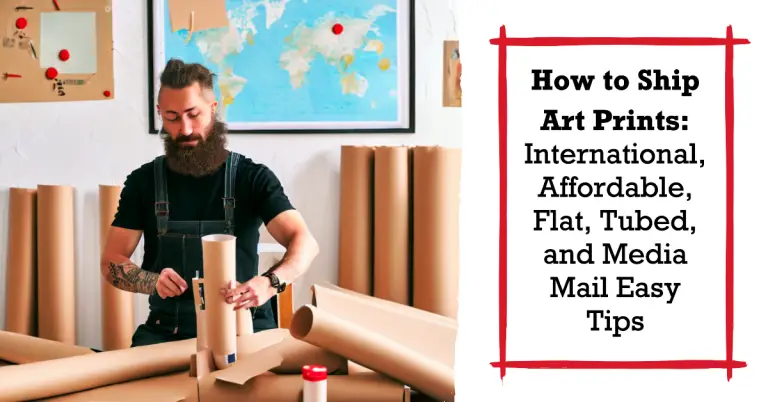 How to Ship Art Prints: International, Affordable, Flat, Tubed, and Media Mail Easy Tips 153 How to Ship Art Prints International, Affordable, Flat, Tubed, and Media Mail Easy Tips