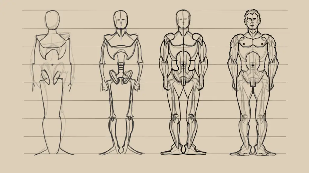 Loomis Mannequin: Best Help to Drawing People 15 Loomis mannequin method