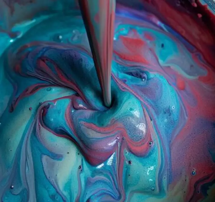 How to Make Fluid Acrylic Paint: Easy DIY At Home 5 In a mixing container, add the pigments and enough water to create a smooth paste. Stir until the pigments are completely incorporated.