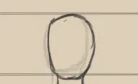 Loomis Mannequin: Best Help to Drawing People 17 Start by sketching an oval shape for the head. Notice how simple that is? Great job!