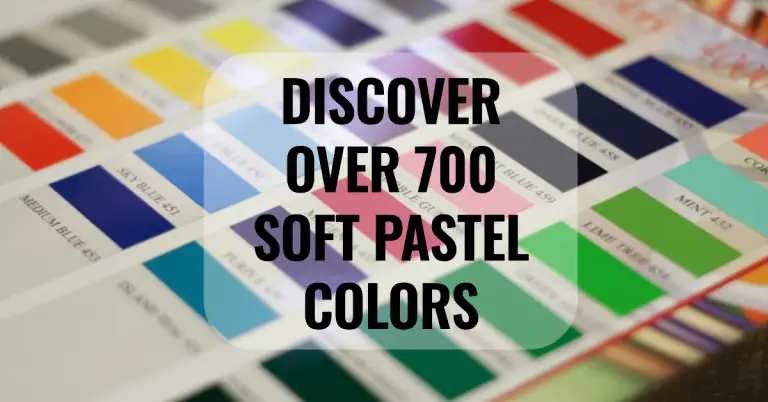 Soft Pastels Colors: Best Pastel Guide 27 Soft pastels colors