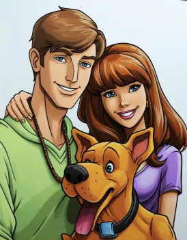 Copic Drawing Ideas: 120 Cool Things To Draw with Markers 45 scooby do reimagined as anime using copic markers