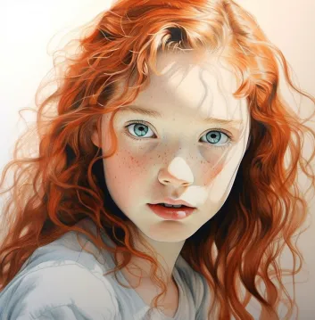Copic Drawing Ideas: 120 Cool Things To Draw with Markers 51 Summary: Portraits fading away like old photographs.