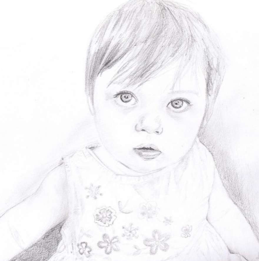 Commissions 13 child portrait commission
